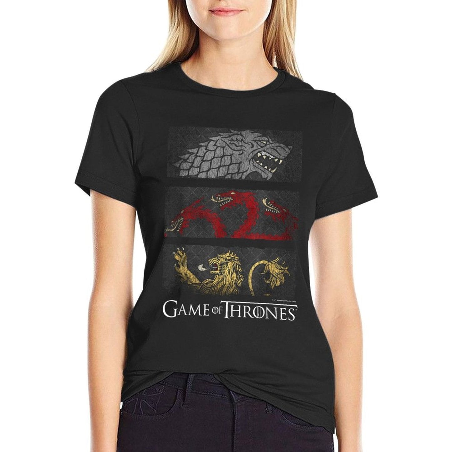 Game of Thrones Sigil Banners  Odor-resistant T-Shirt