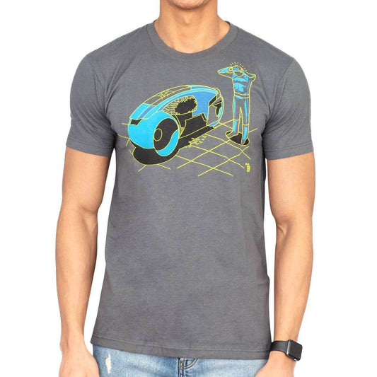 Damn 2.0 Vintage Graphic Tron T-shirt - S