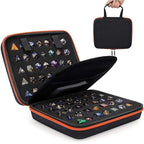 Dice Collection - DND Dice Set Storage Box + Zippered Dice Case + Logo Badge