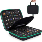 Dice Collection - DND Dice Set Storage Box + Zippered Dice Case + Logo Badge