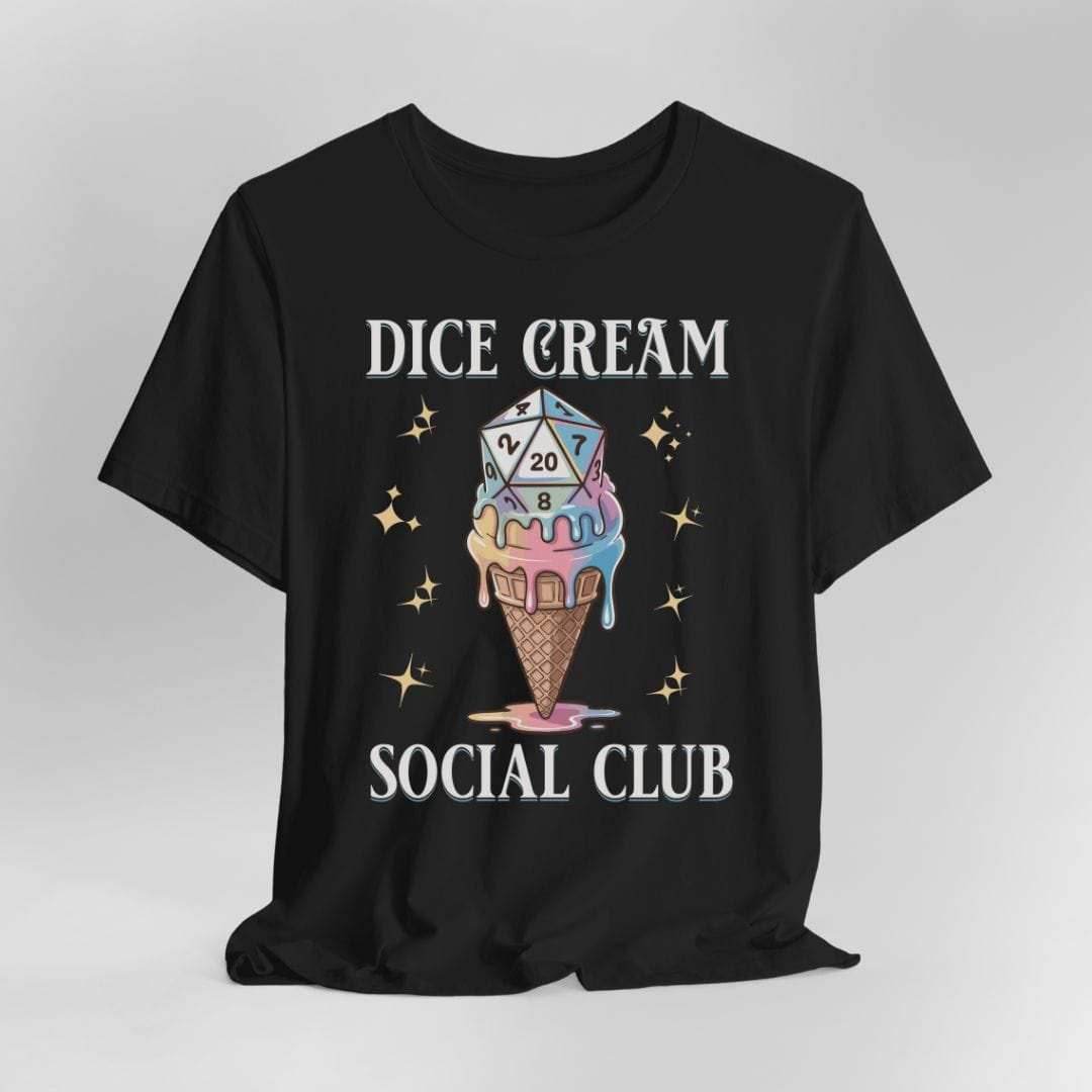 Dice Cream Social Club T-shirt - Black / S