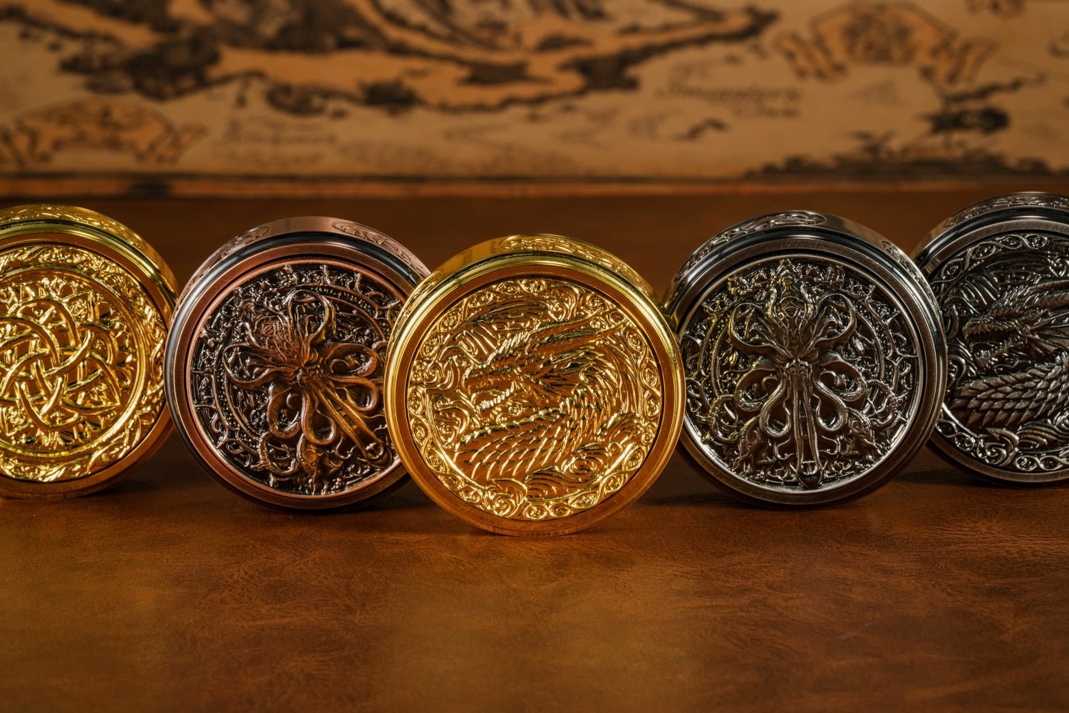 Dice Spinner — Multi-Functional Metal Wheel of Fortune DND Dice Spinner