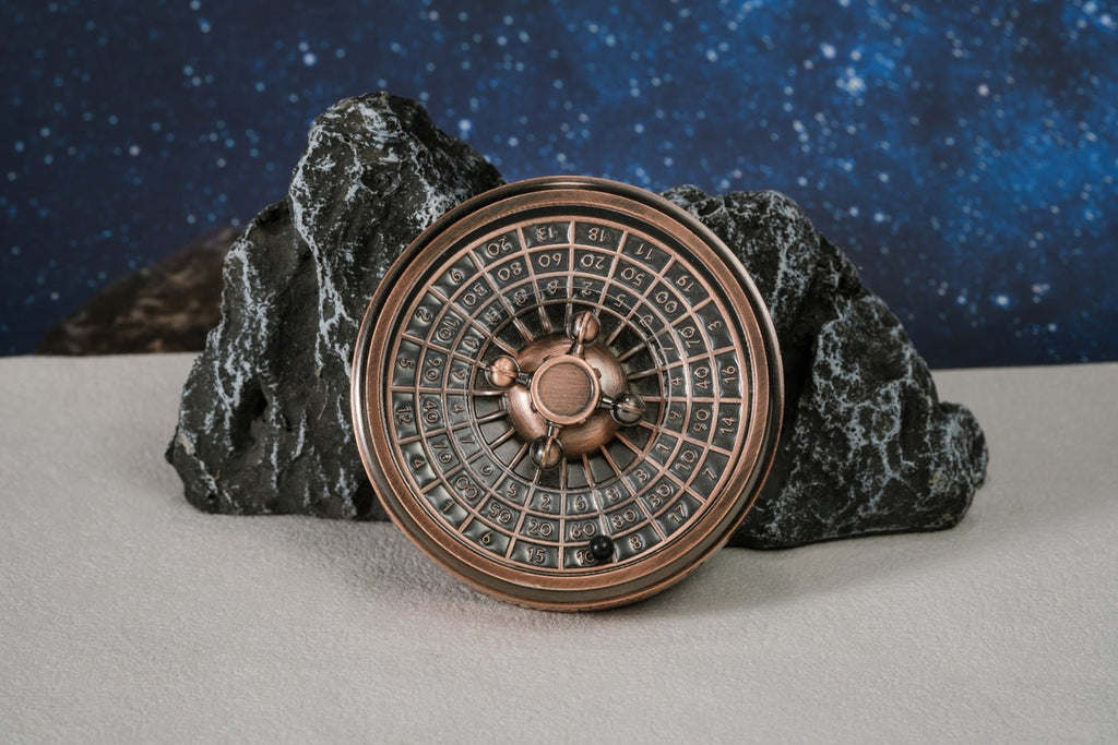 Dice Spinner — Multi-Functional Metal Wheel of Fortune DND Dice Spinner