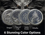Dice Spinner — Multi-Functional Metal Wheel of Fortune DND Dice Spinner
