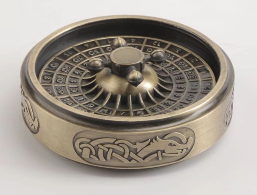 Dice Spinner — Multi-Functional Metal Wheel of Fortune DND Dice Spinner