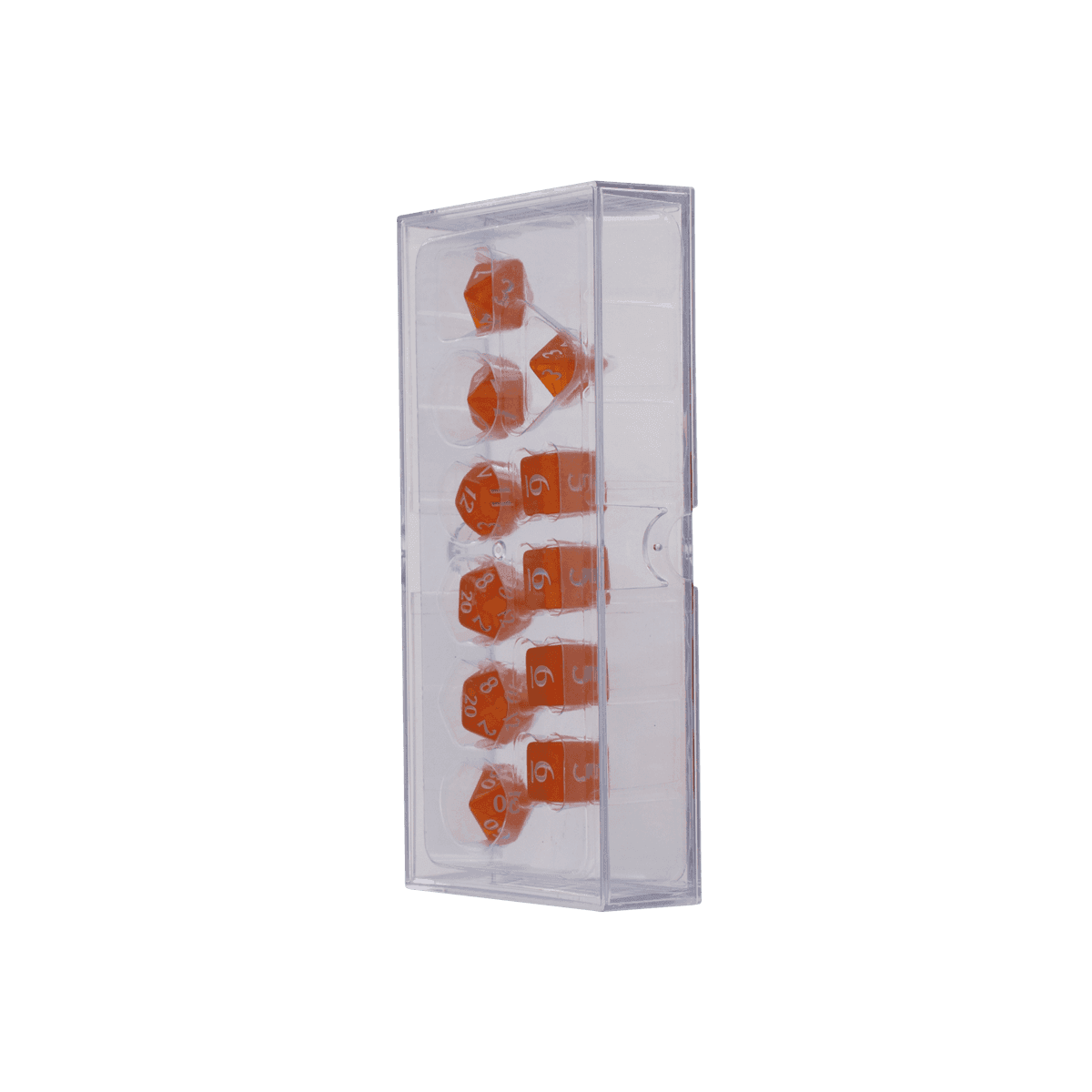 Ultra PRO: 11-Dice Set - Eclipse (Pumpkin Orange) - 
