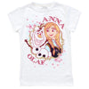 Disney Frozen Anna and Olaf White T-Shirt