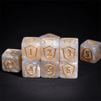 DND Dice 16mm Pearl Acrylic D6 Tabletop RPG Game Dice