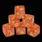 DND Dice Acrylic D6 Multicolor RPG Board Game Dice