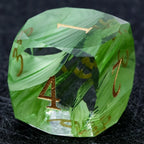 Bear Dice DND Multi-Sided Engraved Glass Gemstone Dice Set