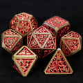 DND Dice – Dragon Scale Series Metal Dice Set