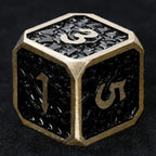 DND Dice – Dragon Scale Series Metal Dice Set