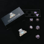 DND Dice – Dragon Scale Series Metal Dice Set