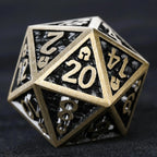DND Dice – Dragon Scale Series Metal Dice Set