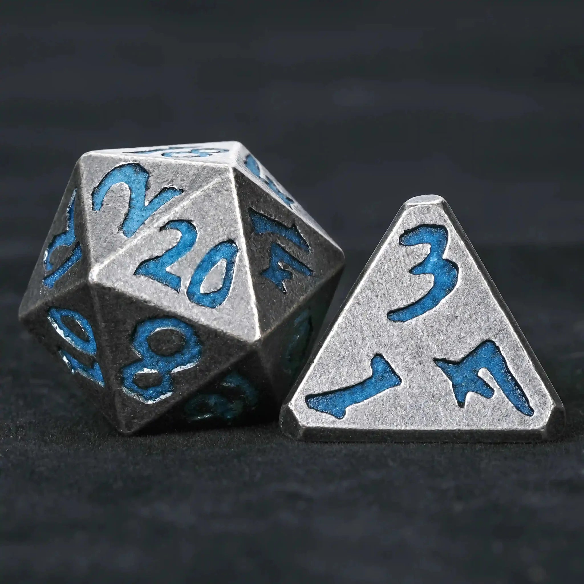 DND Dice – Iron Sentinel Series Metal Dice Set