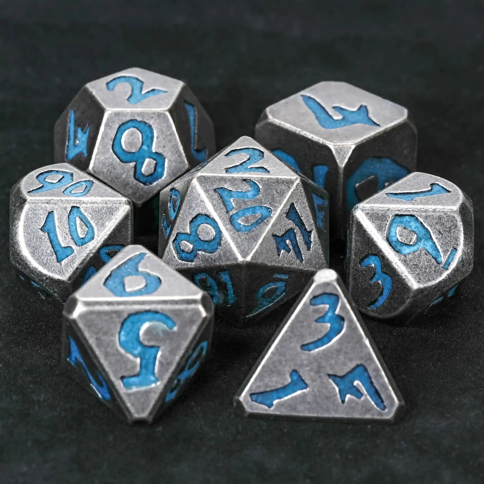 DND Dice – Iron Sentinel Series Metal Dice Set