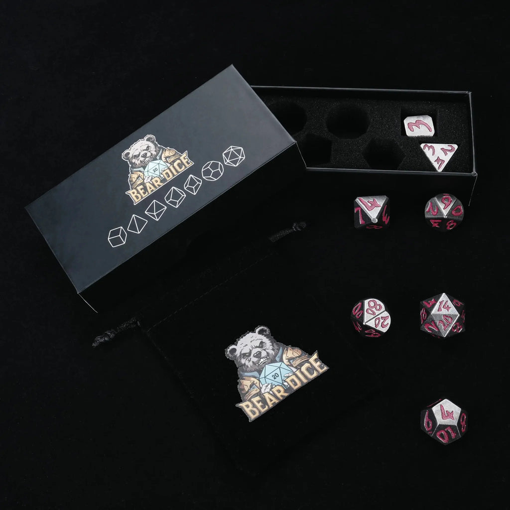 DND Dice – Iron Sentinel Series Metal Dice Set
