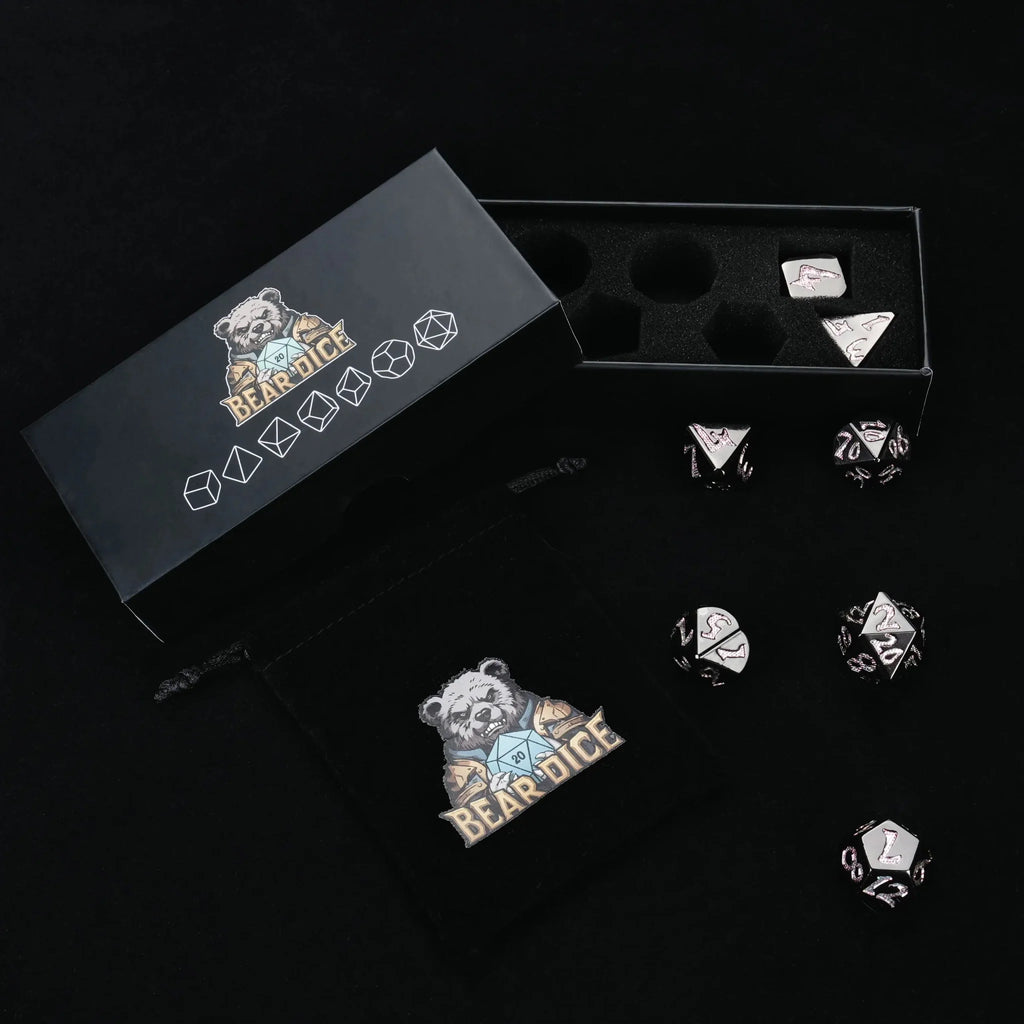 DND Dice – Iron Sentinel Series Metal Dice Set