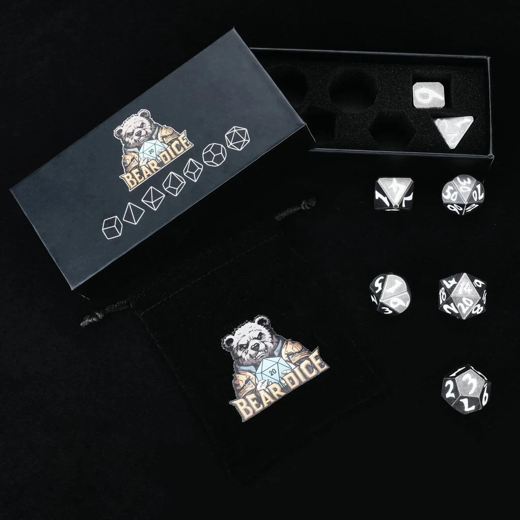 DND Dice – Iron Sentinel Series Metal Dice Set