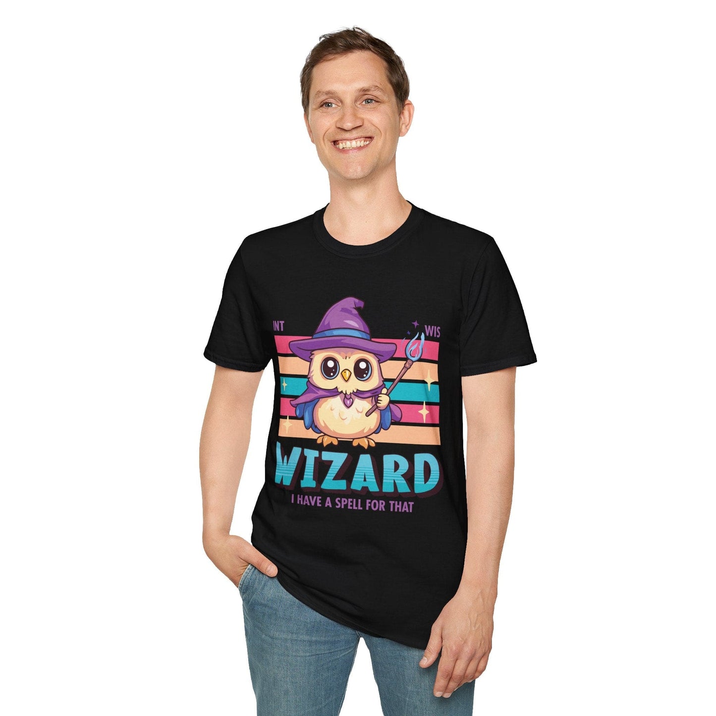 DnD Wizard Shirt - D&D Kawaii Class T-shirt