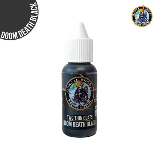 Two Thin Coats Shadow: Doom Death Black - 