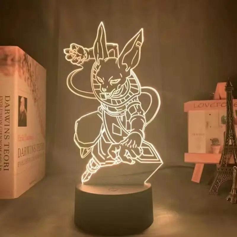 Dragon Ball Nightlight Goku figure LED - 16 / 18CM Warm white
