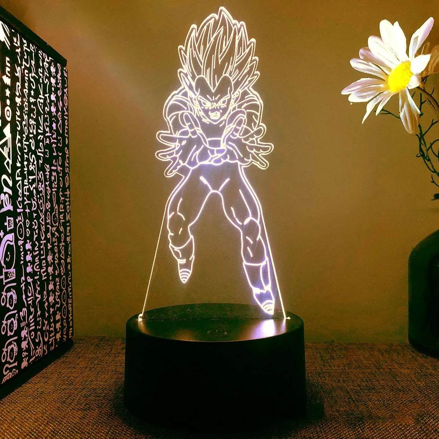 Dragon Ball Nightlight Goku figure LED - 19 / 18CM Warm white