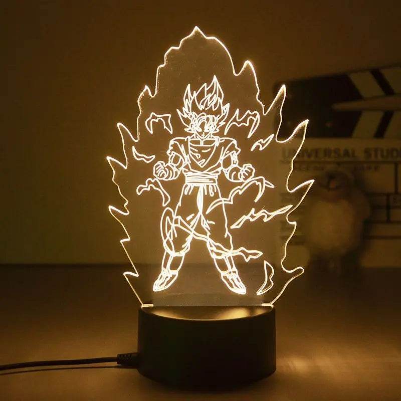 Dragon Ball Nightlight Goku figure LED - 5 / 18CM Warm white