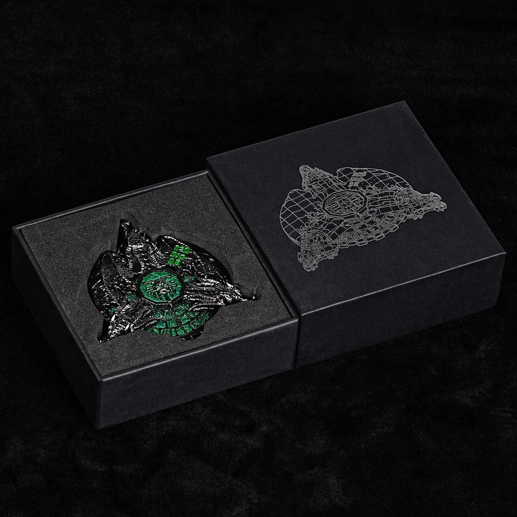 Dragon Wing Blood Badge - Cool Fidget Spinner Metal DND Dice Set
