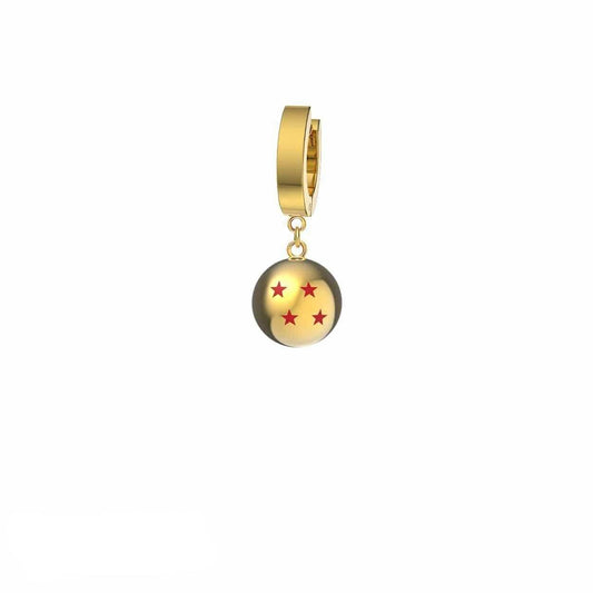 Dragon Ball Z™ 4-Star Earring - Gold / Single