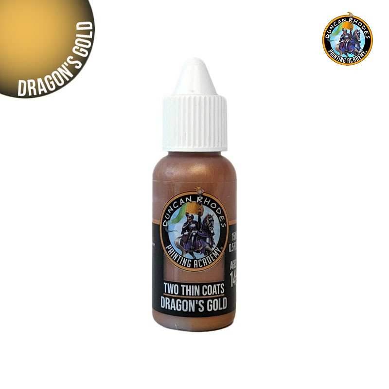 Two Thin Coats Metallic: Dragon’s Gold - 
