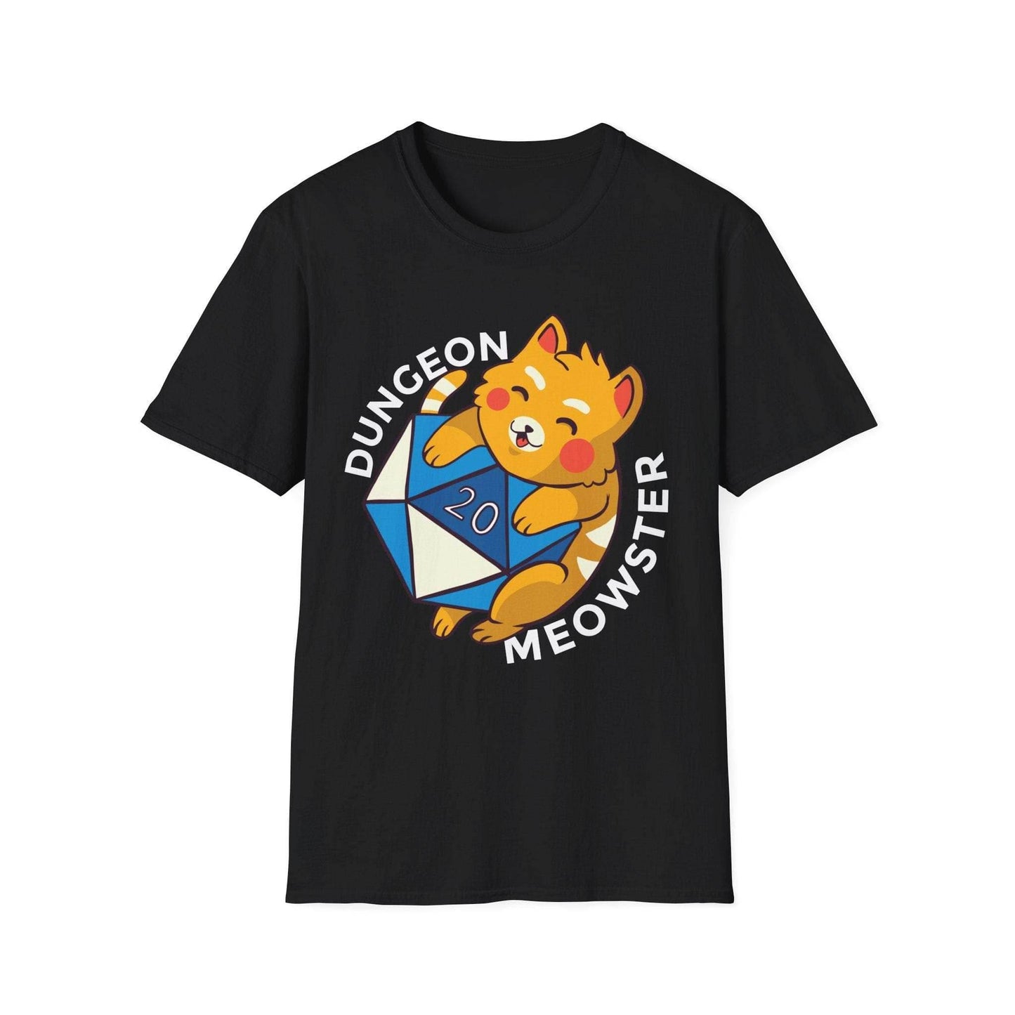 Dungeon Meowster T-Shirt - Black / S