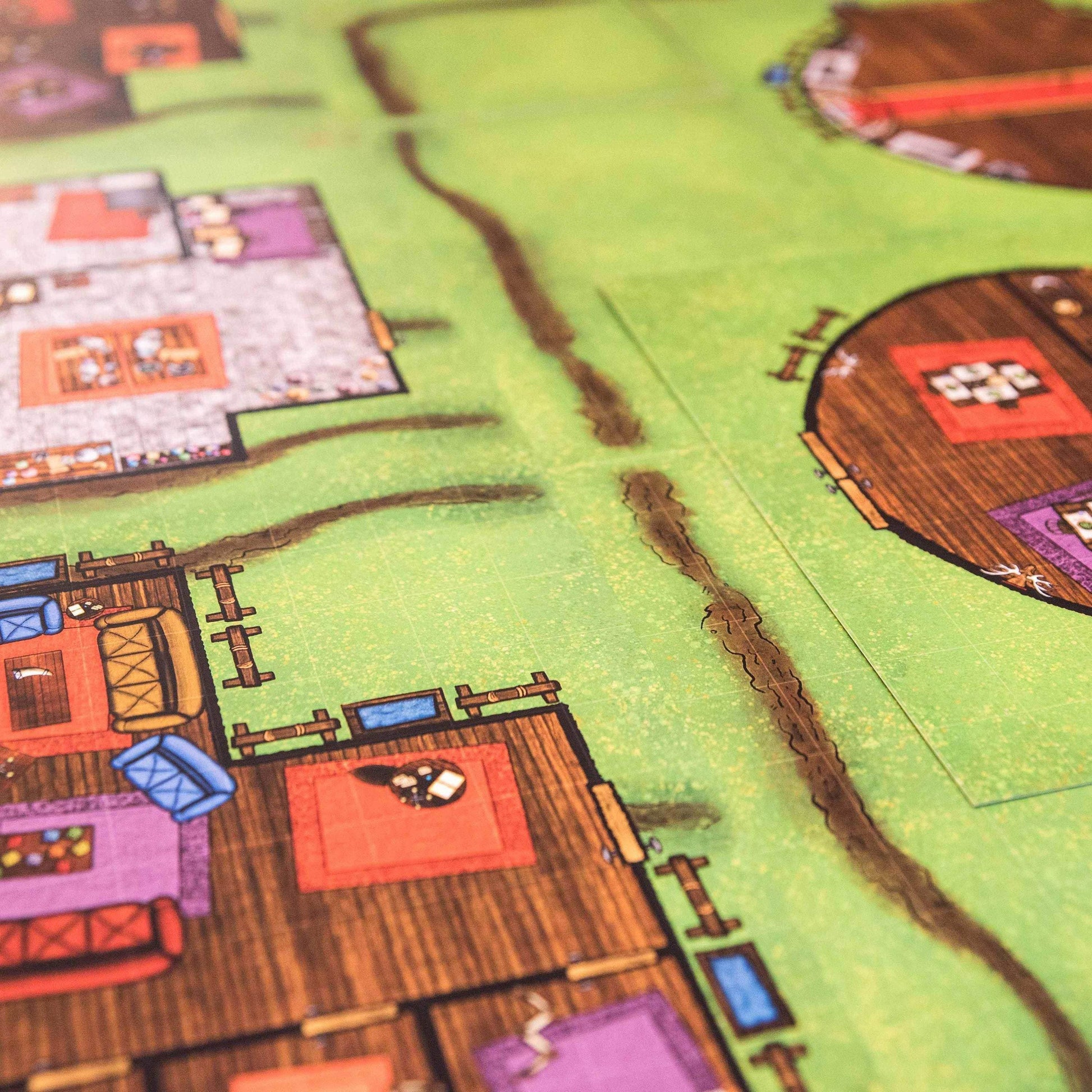 Town And City Building Tiles - 