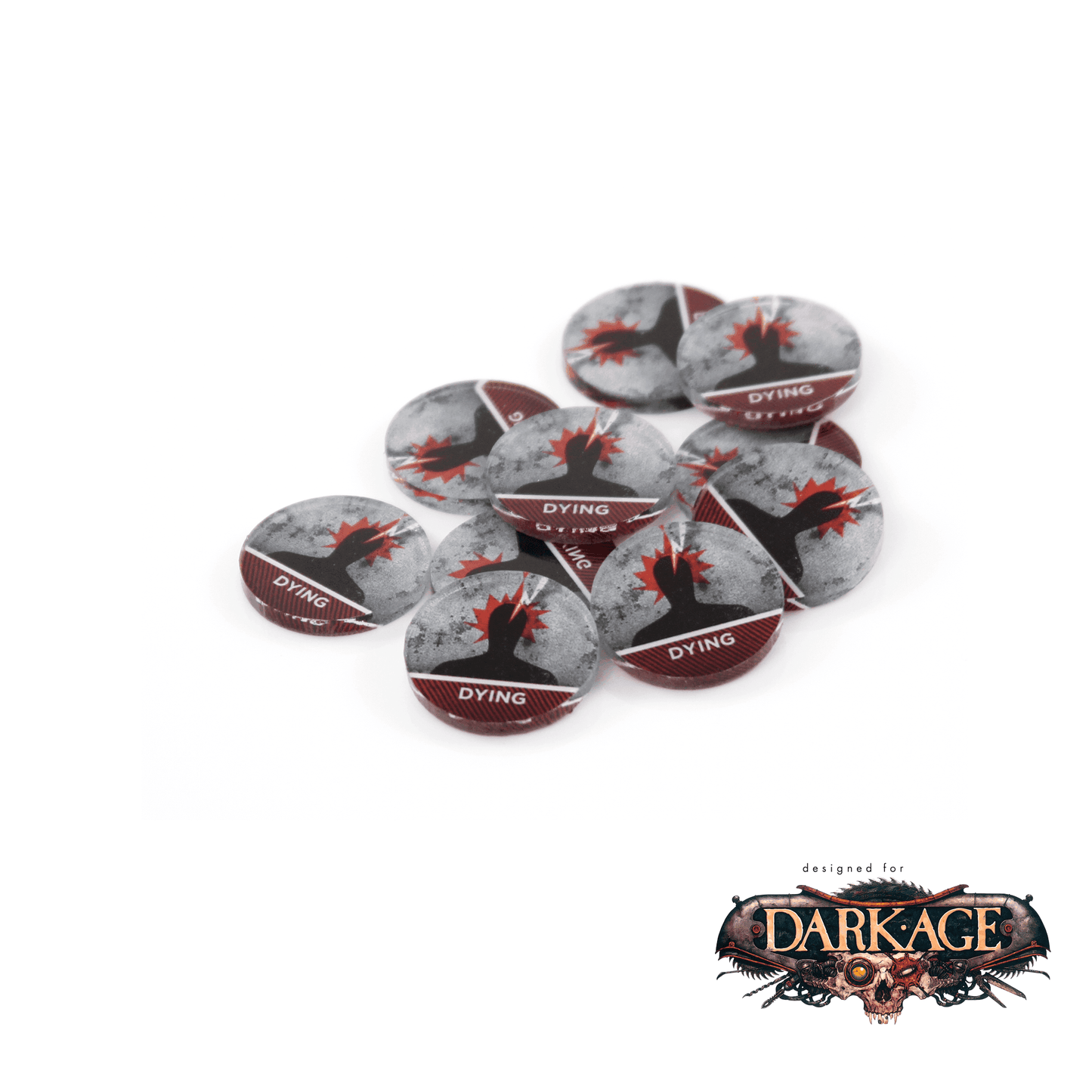Full Color Dark Age Markers 10-Packs - Dying