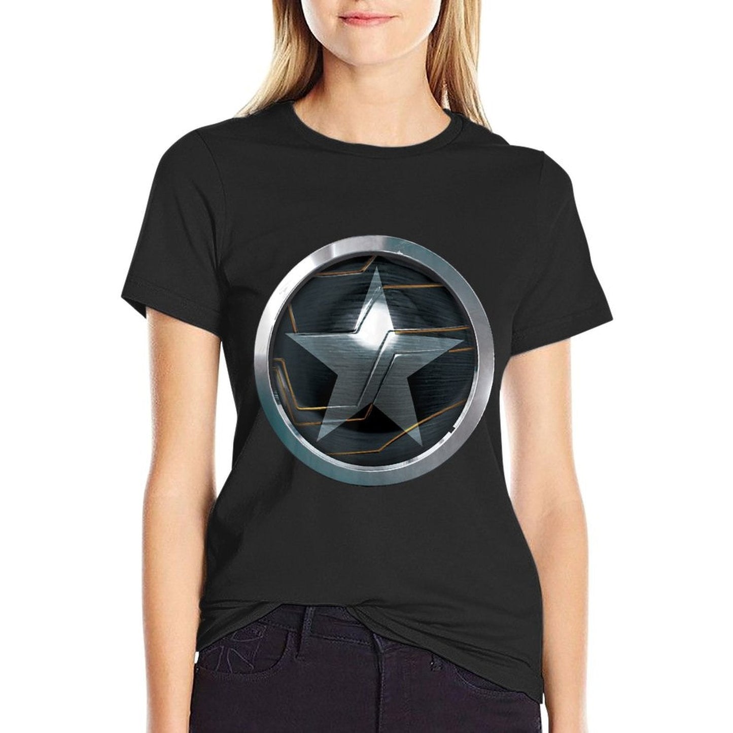 Marvel The Falcon And The Winter Soldier Bucky Barnes Icon  Moisture-wicking T-Shirt
