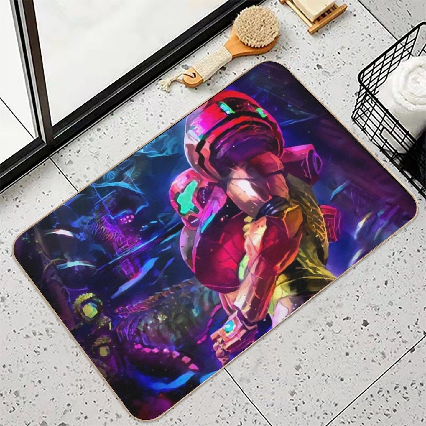 Samus Aran Metroid  Long-Lasting Bath Mat