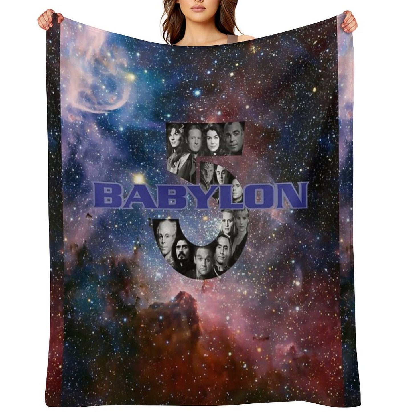 Babylon 5 Shrink-resistant Throw Blanket
