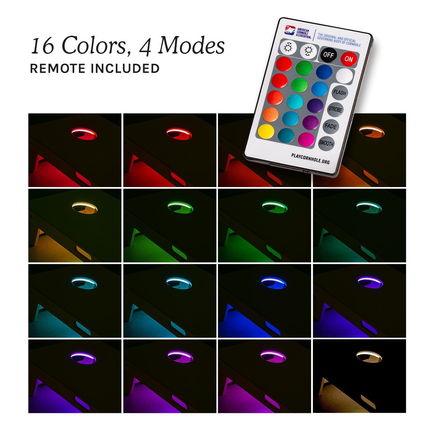 Elakai Mini Eclipse Cornhole Boards Lighting Kit