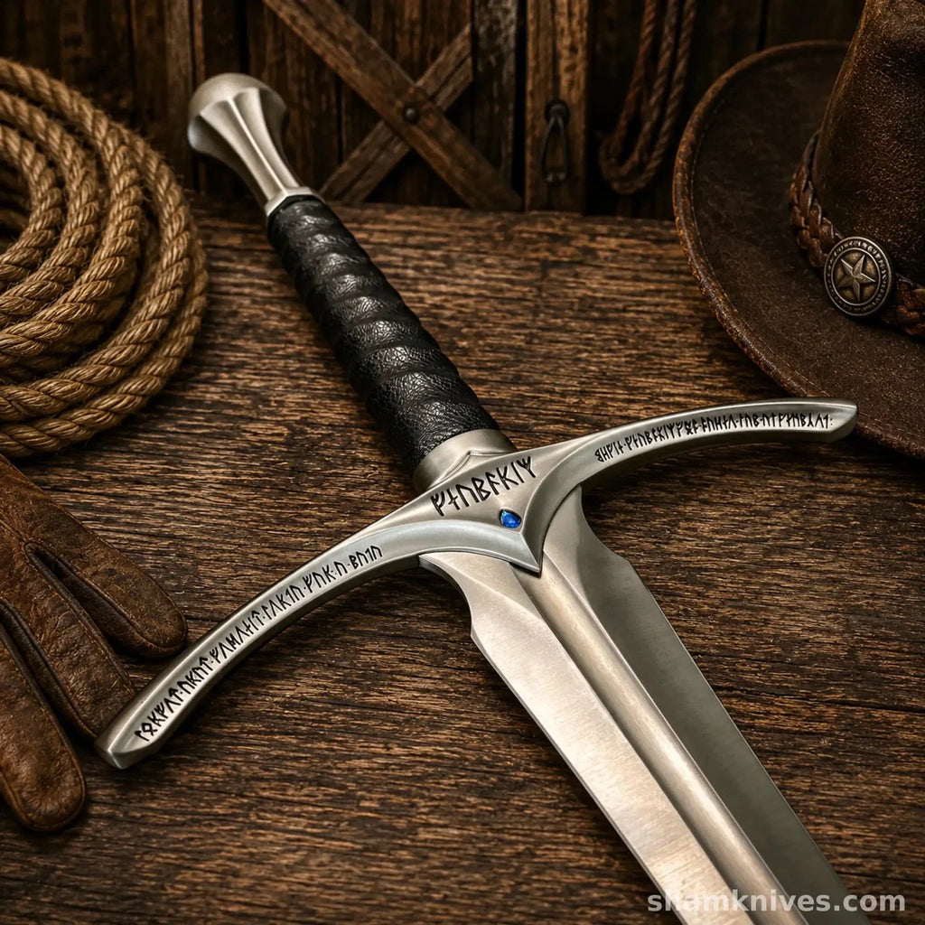 Elven Fantasy Sword – High Carbon Steel Wizard Inspired Replica
