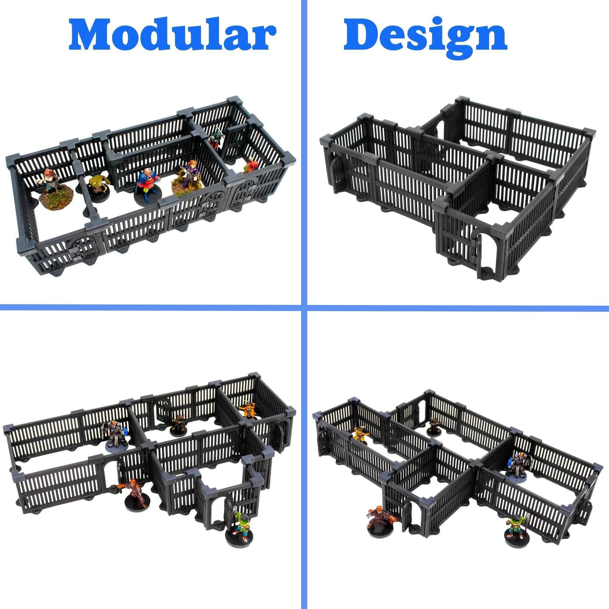 Jail Cells Kit - 
