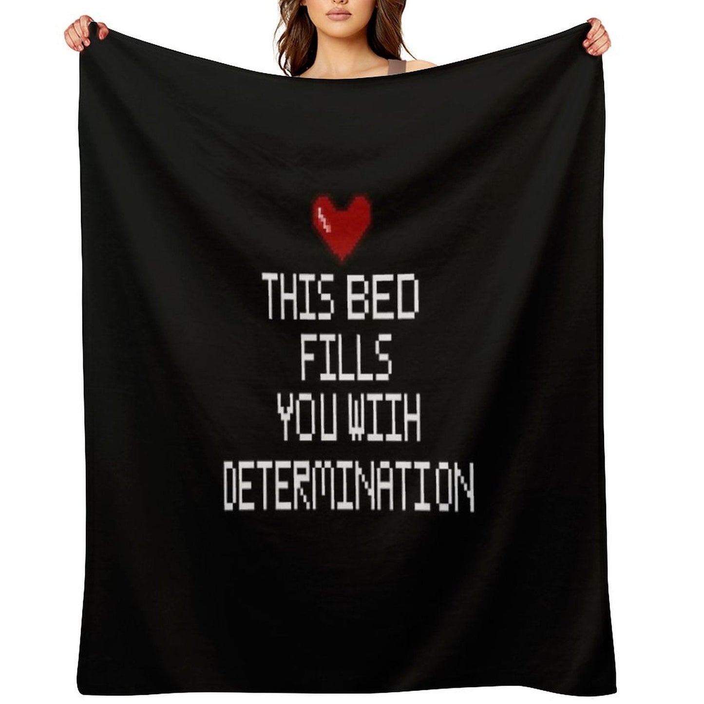 Frisk's Heart Throw Blanket