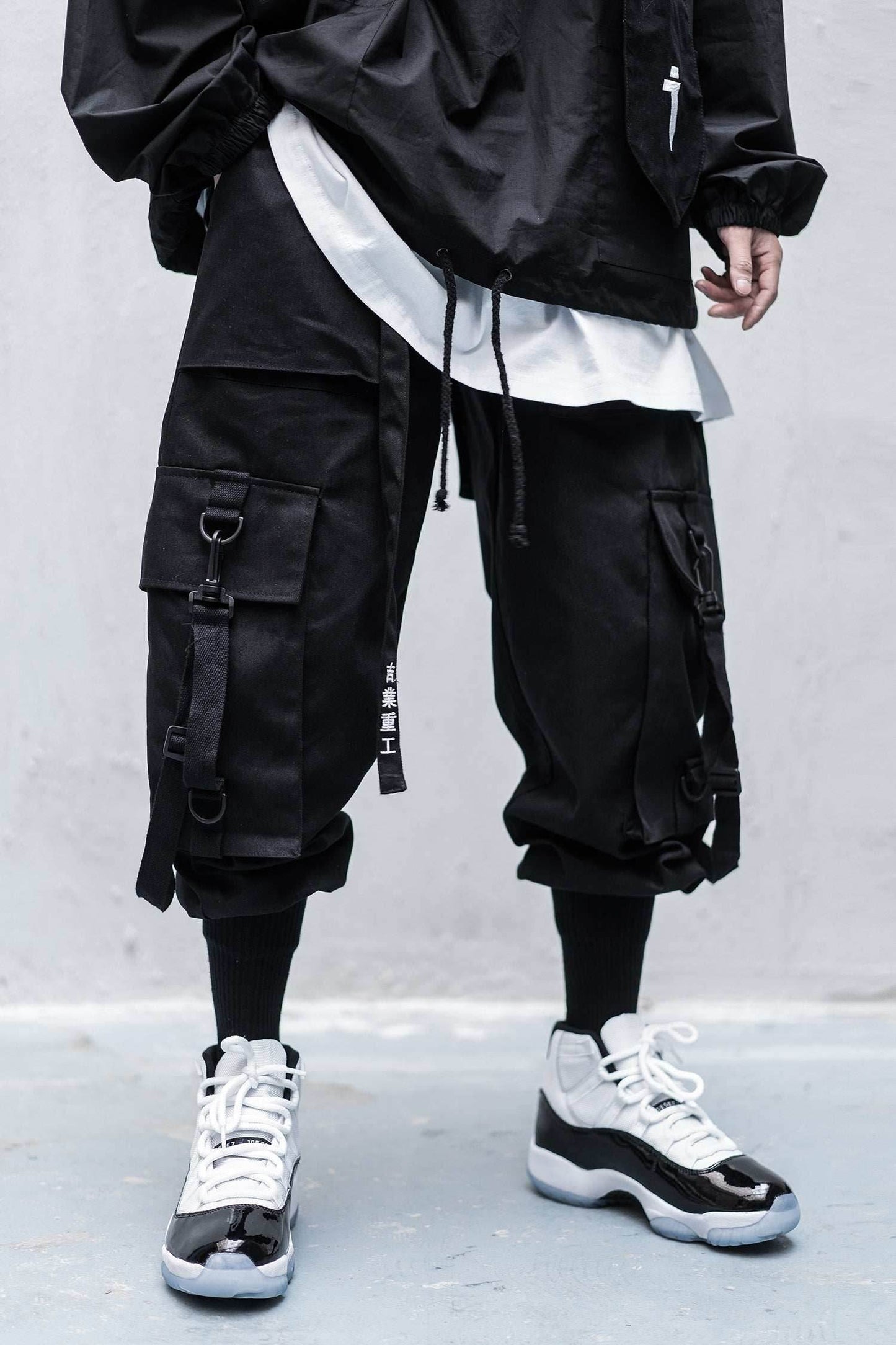 HiP5 Black 09 I-Tech Cargo Pants - S