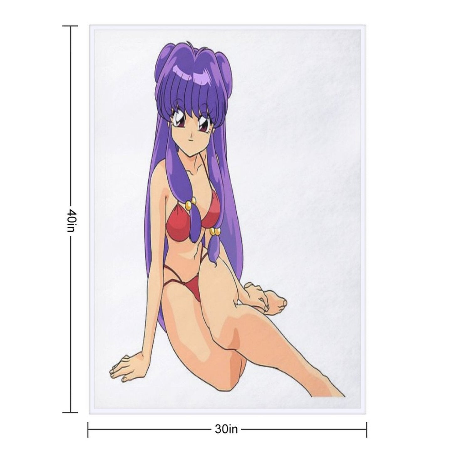 Rank 12  Shampoo Bikini Png HD Throw Blanket