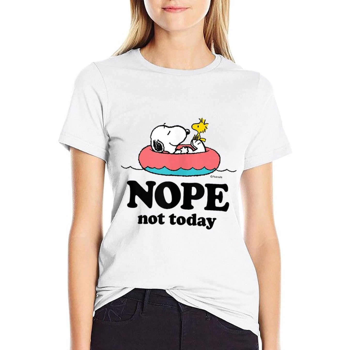 Peanuts - Snoopy Nope Not Today  Quick-drying T-Shirt