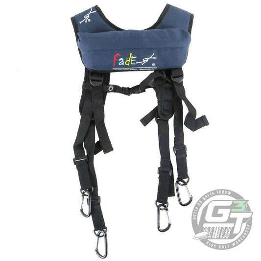 Fade Gear WeatherGuard Suspenders Disc Golf Bag Backpack Strap - Blue