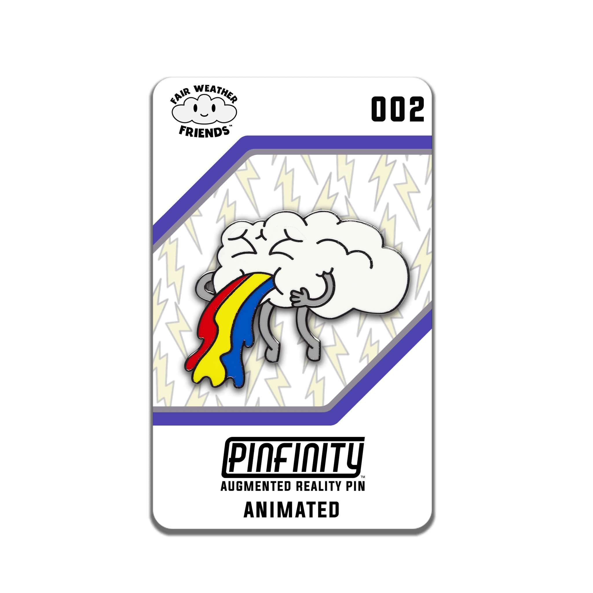 Fair Weather Friends - Cloudy (Rainbow) - 