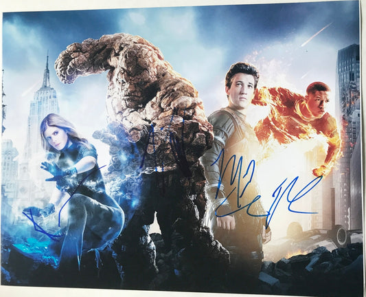 Fantastic Four Signed 11x14 Photo - Video Proof
