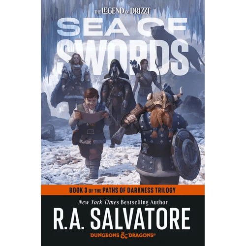 Sea of Swords: Dungeons & Dragons: Book 3 of the Paths of Darkness Trilogy - Paperback - 