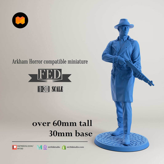 Arkham Compatible Investigator: The Fed (Roland Banks) - 