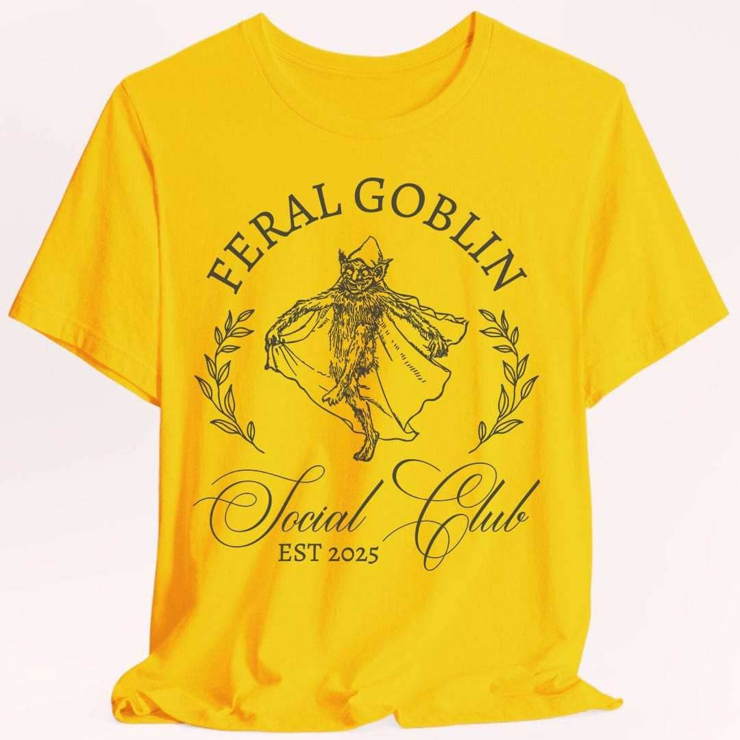 Feral Goblin Social Club T-shirt - Daisy / S